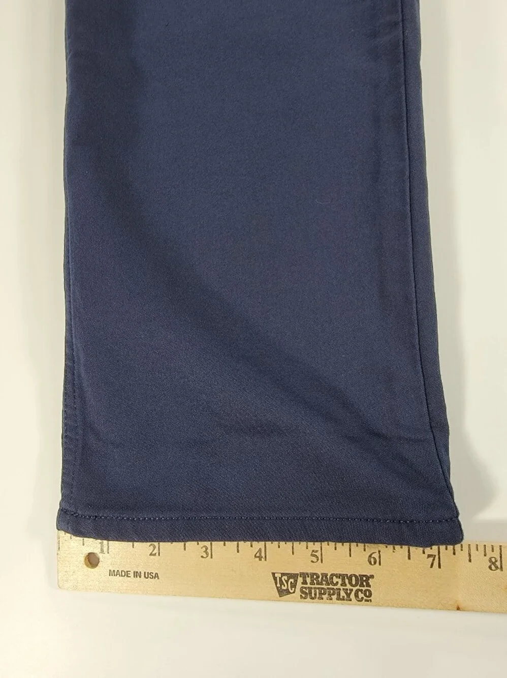 NEW Banana Republic Slim Fit Cotton Traveler Pant Stetch Navy Blue 36x30